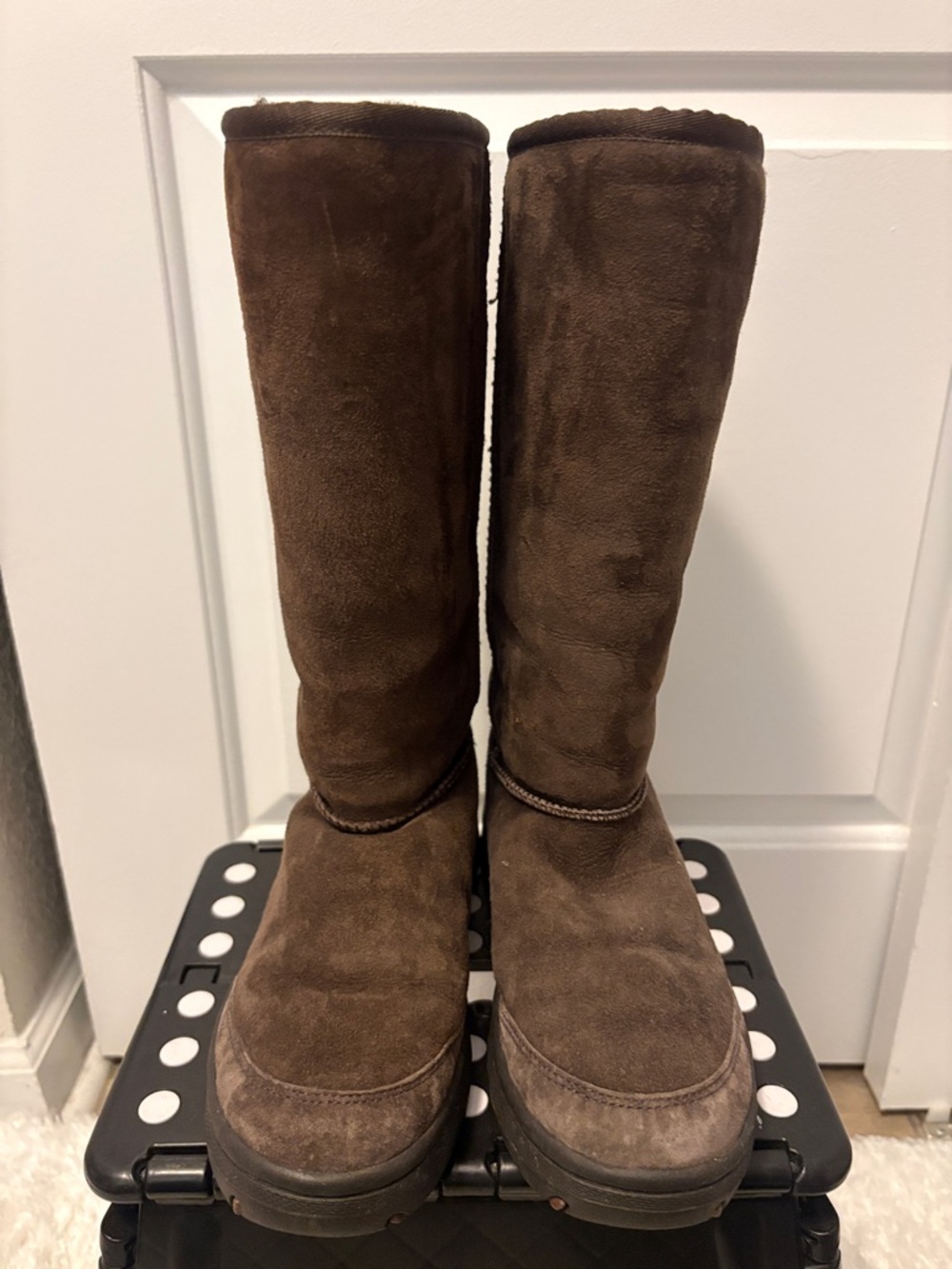 UGG Tall Brown Suede Boots
